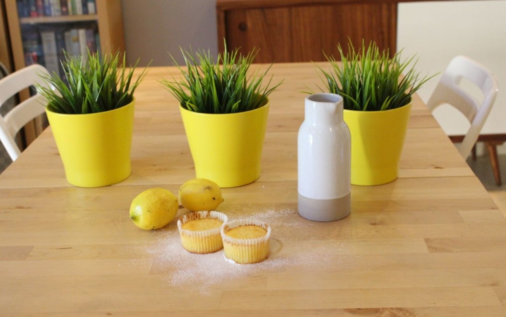 lemon cupcake