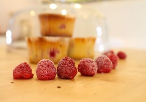 Raspberry Coconut Cupcake