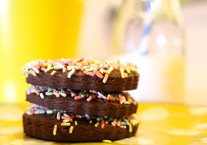 Chocolate Freckle Cookies