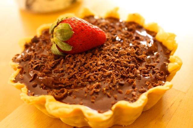easy chocolate tart