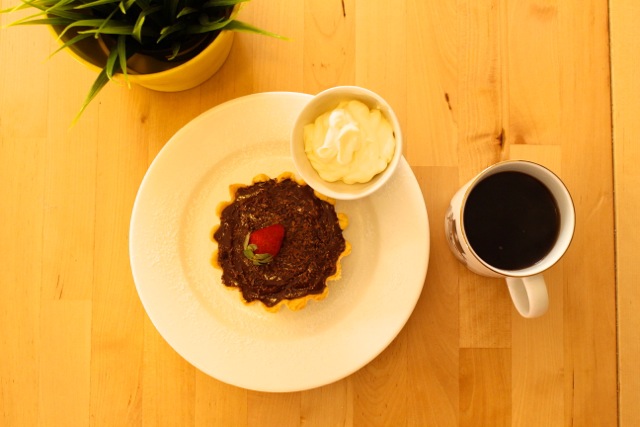 easy chocolate tart